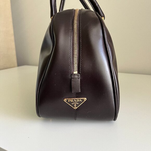 Authentic Prada Bowling Bag with documentation and dust bag - Picture 4 of 11